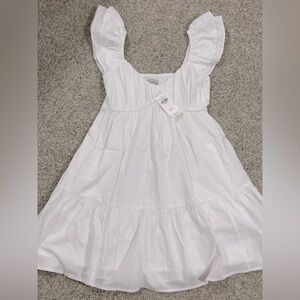 Abercrombie and Fitch White Mini Dress SZ XS